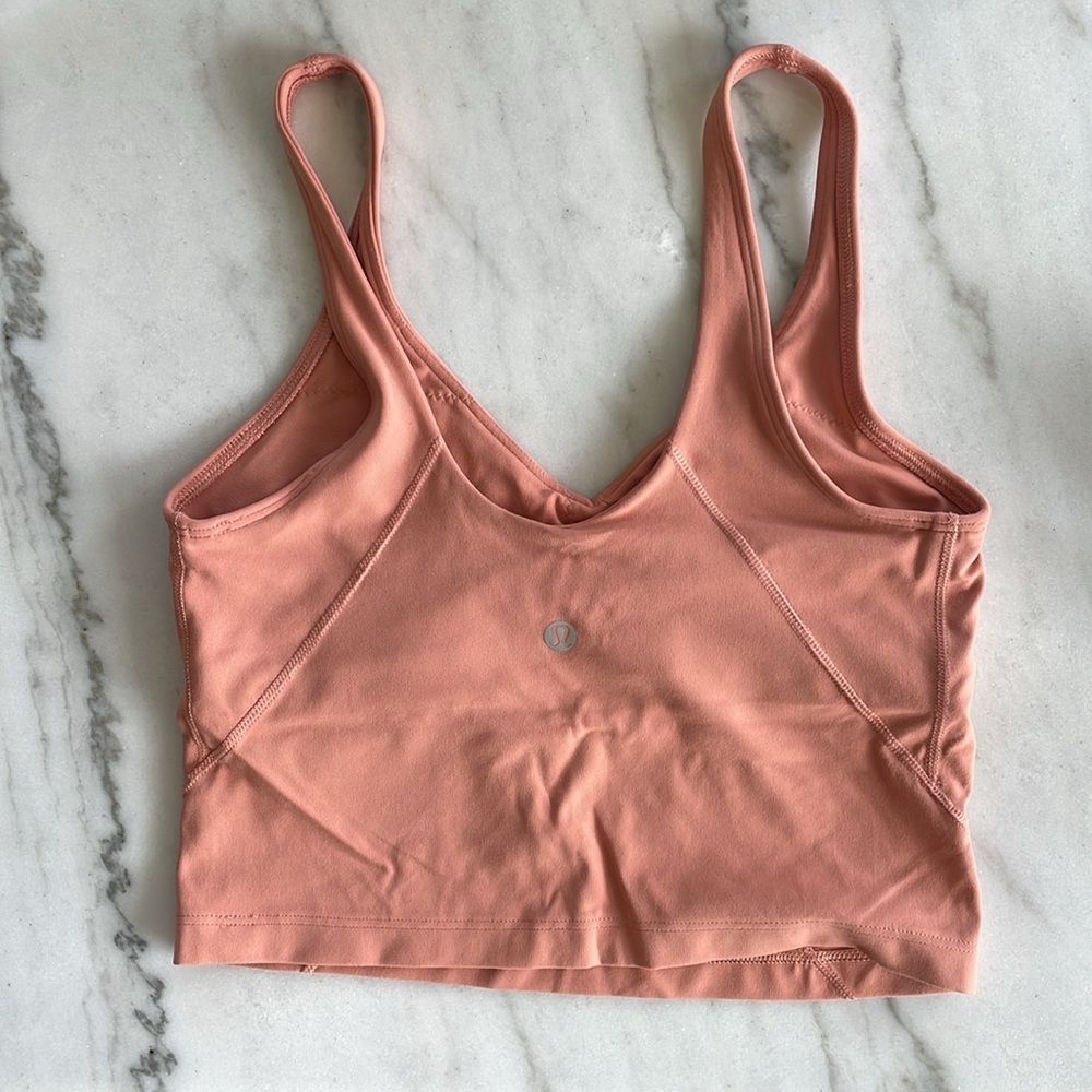Lululemon Align Tank Top in Pink Savannah - Picture 2 of 5